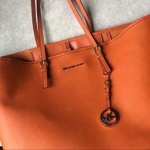 Michael Kors Orange Tote